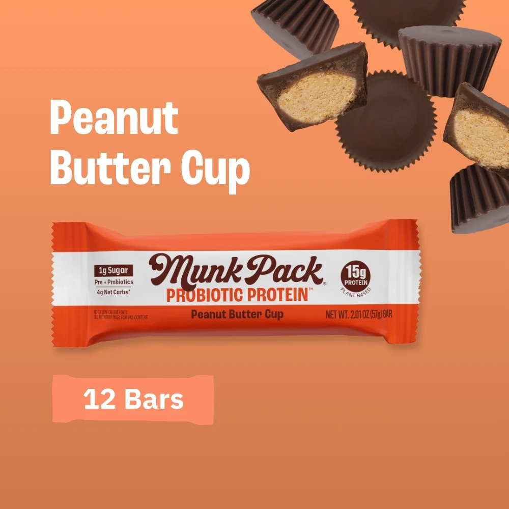 Peanut Butter Cup Probiotic Protein™ Bar, 12-Count - Image 6