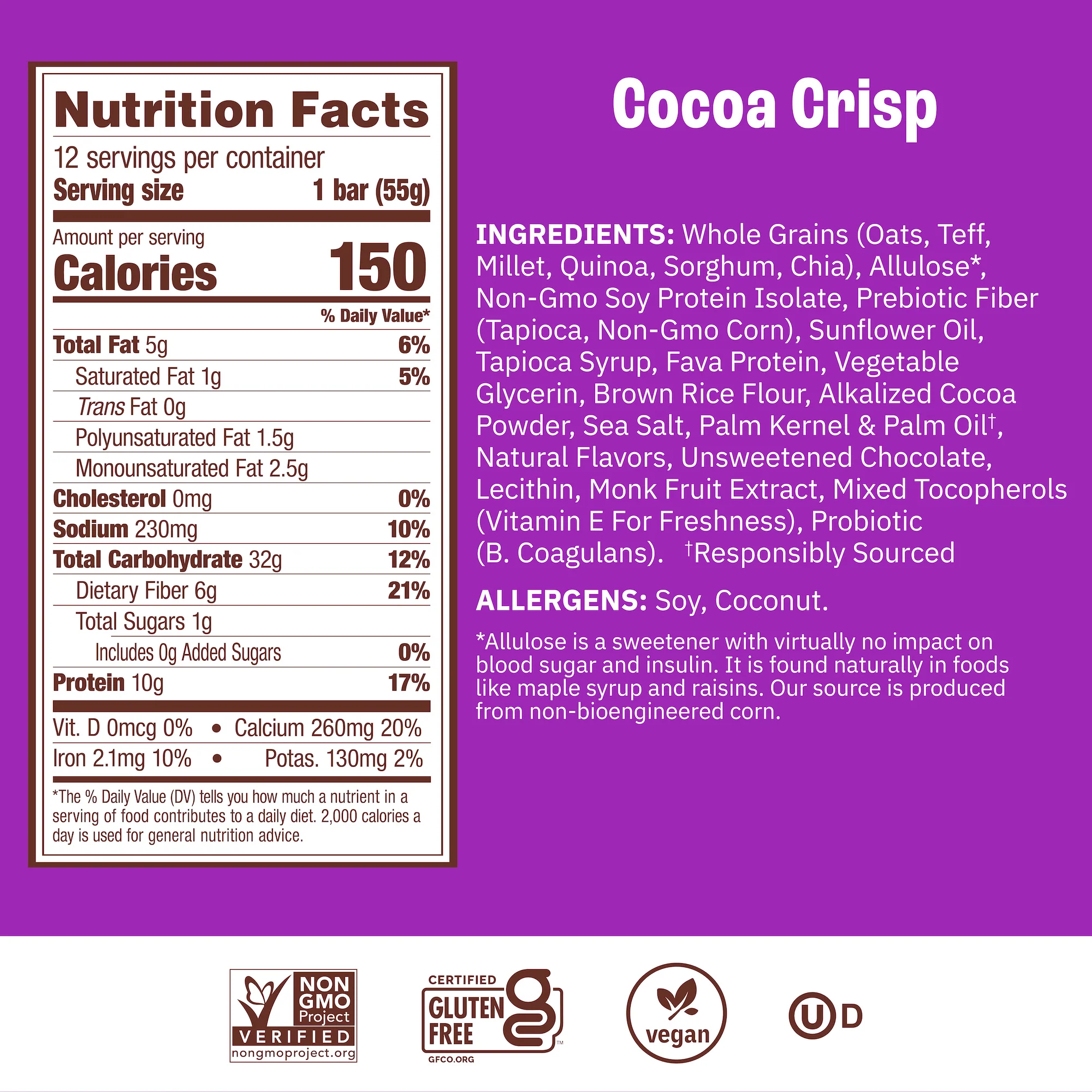 Probiotic Protein™ Breakfast Bar Variety Pack, 12-Count - Image 4