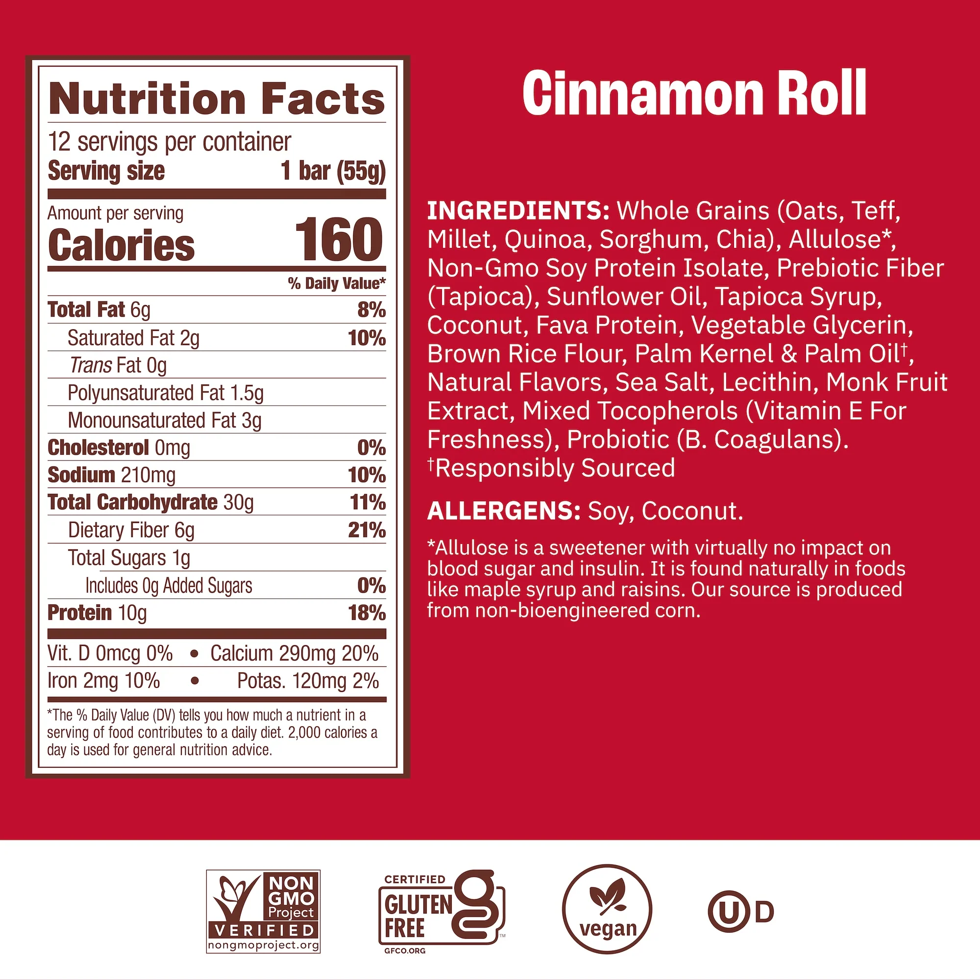 Probiotic Protein™ Breakfast Bar Variety Pack, 12-Count - Image 5